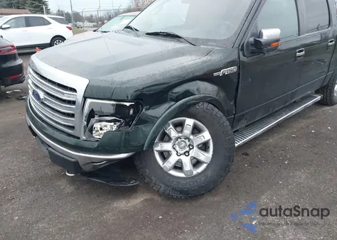 2013 Ford F-150 Lariat из США, поврежденный, VIN 1FTFW1EF9DFA28779